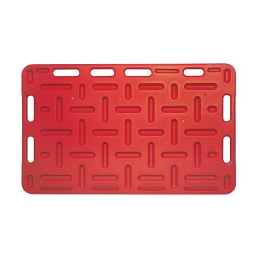 PLATEAU POUR EXPULSER 126X76X2.54 ROUGE 