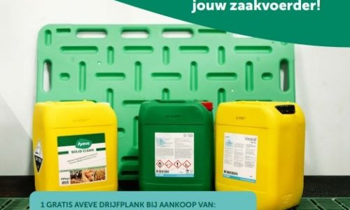 Actie gratis Aveve drijfplanken + materiaalkoffer Cid Lines